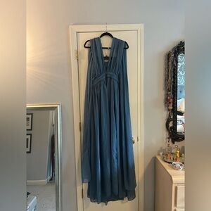 Birdy Grey Blue Maxi Dress